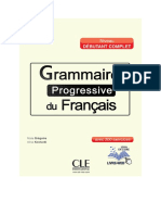 Grammaire Progressive Du Français - Niveau Débutant Avec 400 Exercises PDF