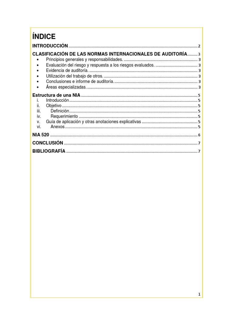Normas Internacionales de Auditoría | PDF | Auditoría | Contralor