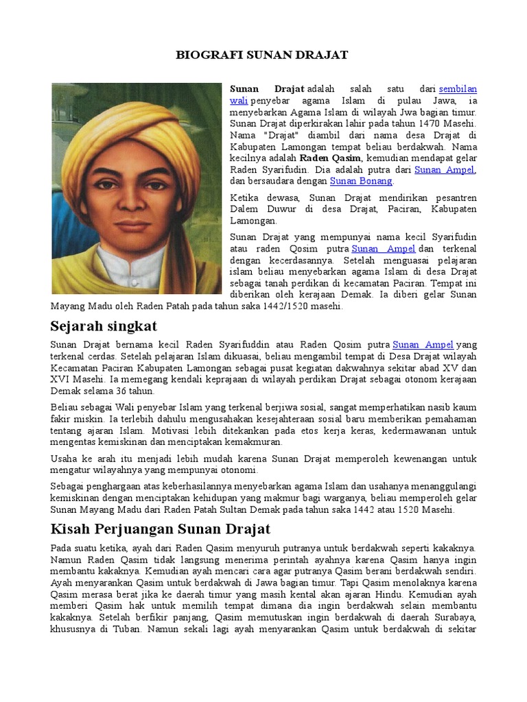 Biaya Mondok Di Sunan Drajat