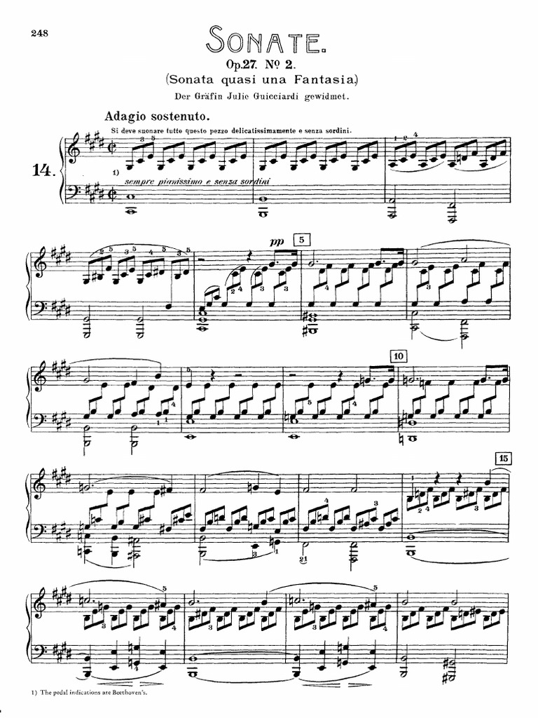 Partition Sonate Au Clair De Lune Pdf