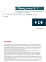 Investment Case For Fiat Chrysler Automotive PDF