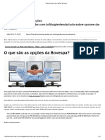 Entenda Tudo Sobre Opções Bovespa