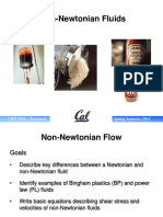 Non-Newtonian Fluid Flow Properties