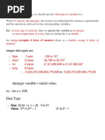 Selenium With Java3-Data Types and Packages Intro