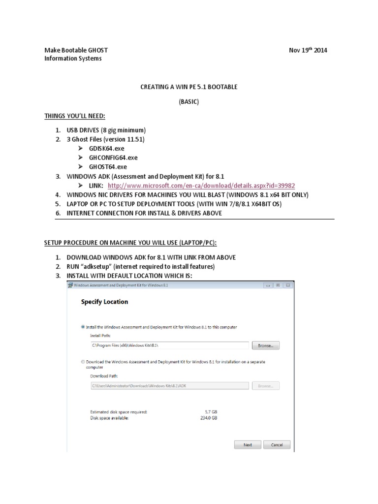 How To Make GHOST Boot Tool | PDF | Microsoft Windows | Personal.
