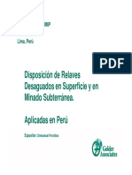 Disposición de Relaves Golder PDF