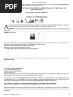 Estilos de Aprendizagem