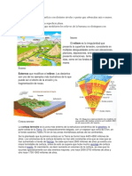 Configuración de Una Superficie Con Distintos Niveles o Partes Que Sobresalen Más o Menos