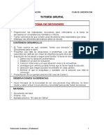 En El Instituto Ejercicio de Toma de Decisiones PDF