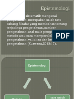 Epistemologi