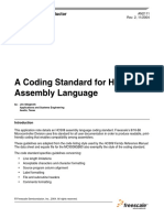 AN2111 a Coding Standard for HCS08 Assembly Language