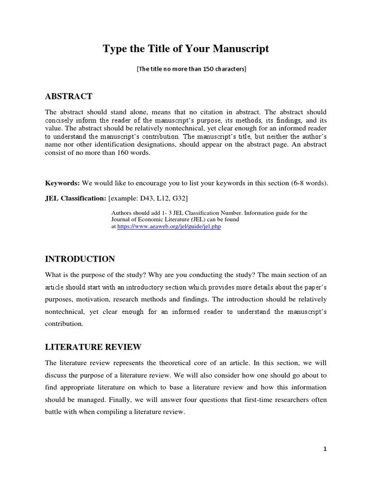 Example of a literature review picture