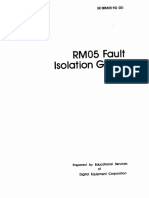 CDC RM05 Fault Isolation Guide 1982