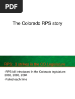 The Colorado RPS Story