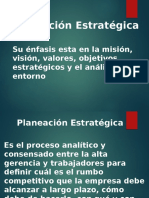 PLANIFICACION ESTRATÈGICA