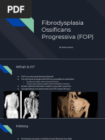 Fibrodysplasia Ossificans Progressiva