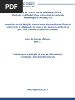 Plano de Investigação - Artur de Almeida Malheiro - Mestrado Cpri