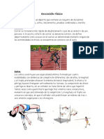 Educación Física Saltos Lanzamientos Pruebas Combinadas
