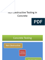 Non-Destructive Testing Concrete