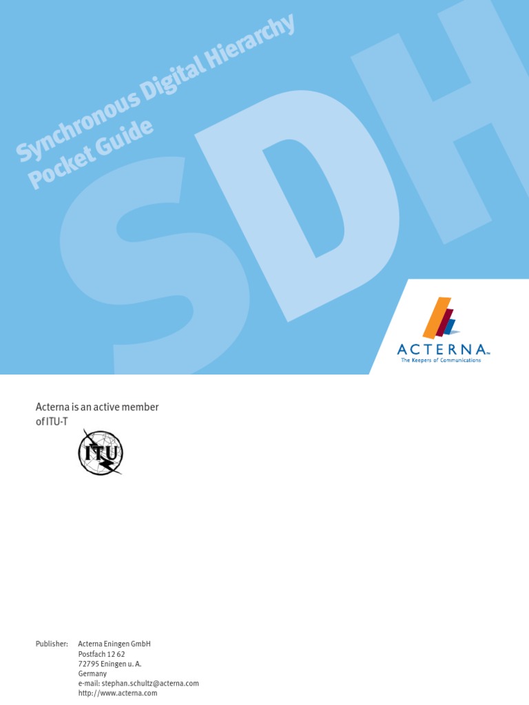 SDH Pocket Guides1 en | PDF | Wavelength Division Multiplexing ...