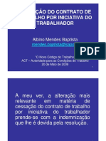 Novo Codigo Trabalho _Cessacao Do Contrato de Trabalho Por Iniciativa Trabalhador(1)