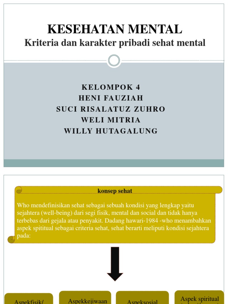 Kesehatan Mental Pdf