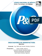 Ejemplo de Indicadores de Manufactura P&G