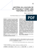 (artgo) HADDOCK-LOBO, Rafael. História da Loucura de Michel Foucault como uma História do outro.pdf
