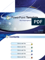 Powerpoint Template: Edit Your Company Slogan
