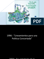 Antecedentes y Necesidades de Industrialización