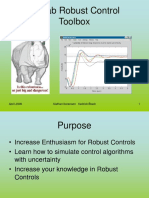 Matlab Robust Control Toolbox