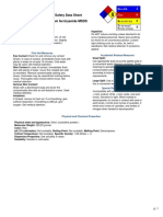 Material Safety Data Sheet Potassium Ferricyanide MSDS: Hazard Identification