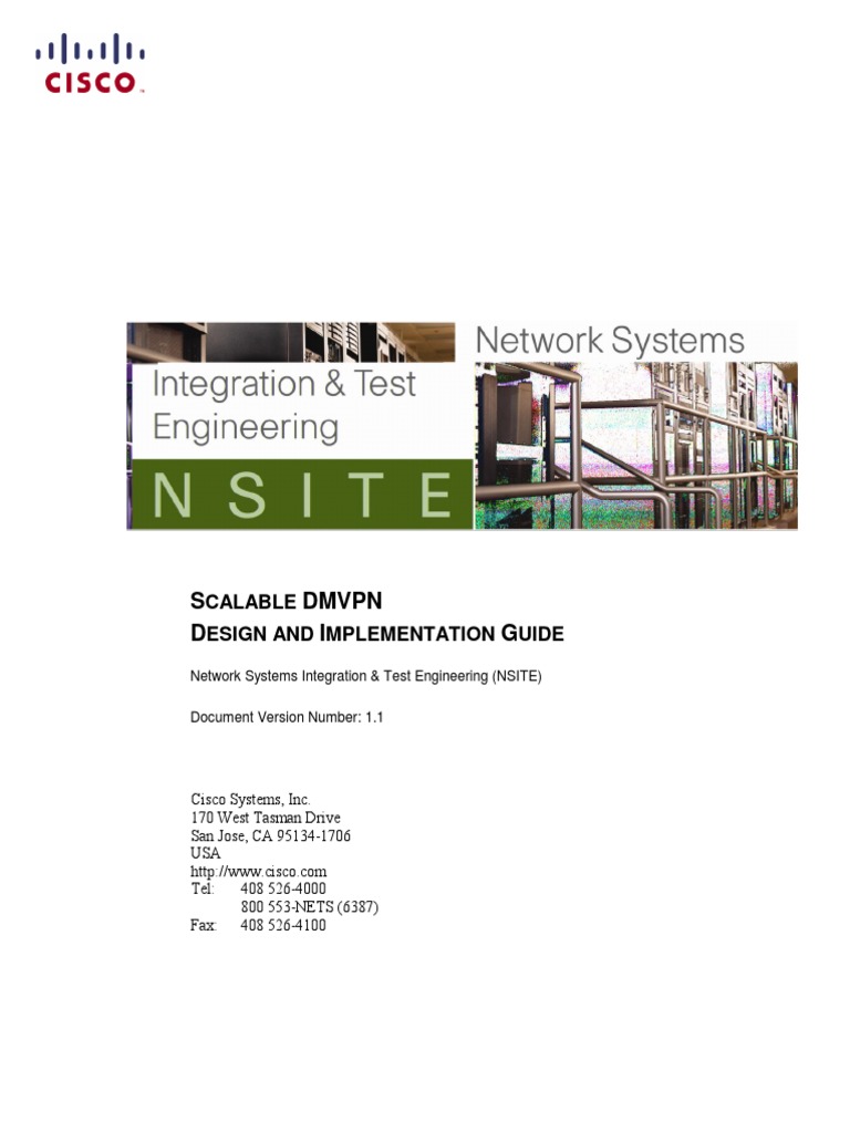 DMVPN Design Guide by Praman93 PDF Virtual Private Network Router