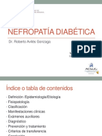 8va Semana 2da Sesion - Nefropatia Diabetica - Dr. Aviles