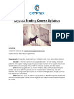 Trading Course Syllabus