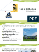Avid Top 3 Colleges