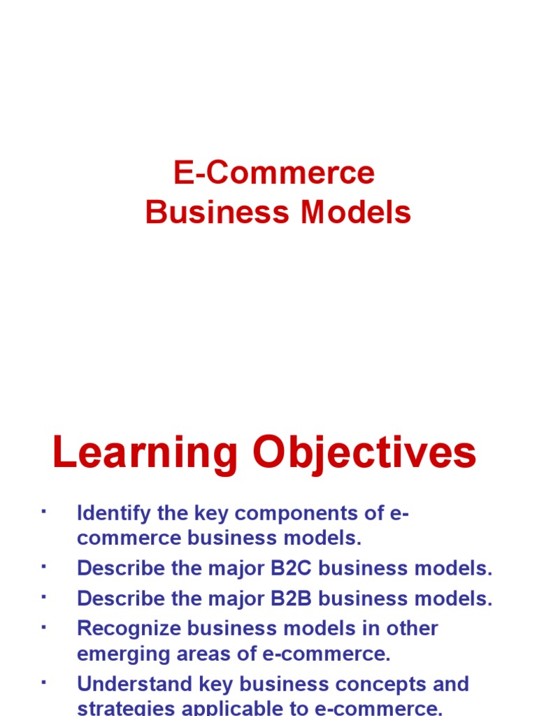 Business Models PDF Online Shopping Retailing