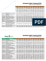 191-214 Schedule Public Training 2018 Health Safety Environment