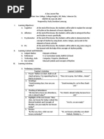 A Day Lesson Plan in Principles of Teaching 2