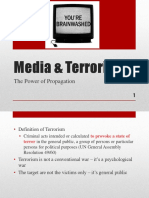 Media & Terrorism: The Power of Propagation