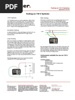 110 V Systems RCD Testing