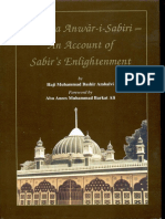Tadhkira Anwar I Sabiri - English - Haji Muhammad Bashīr Ambālvī