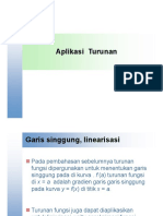 Aplikasi Turunan 