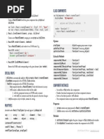 React Cheatsheet PDF