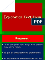 Explanation Text