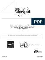 Whirlpool Washing Machine Repair Manual 7MWTW5500XW0 7MWTW5550YW0 7MWTW5500XW1 7MWTW5550YW1 7MWTW5500XW2 7MWTW5550YW2 PDF