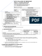 Admission Requirements, Sy 2015-2016