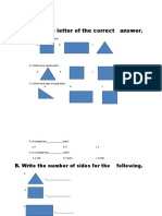 A. Choose The Letter of The Correct Answer