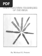 Download Martial Arts - Ninjitsu - M E  Peters - Knife Throwing Techniques of the Ninja by toufik02 SN3729240 doc pdf
