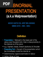 Download OG - Abnormal Presentation by AnironOrion SN37292503 doc pdf